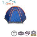 Sexangle Waterproof and Sound Proof Camping Tent